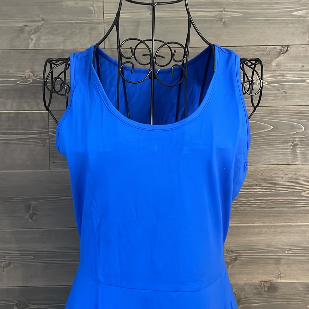 Style world cobalt, blue tank top dress - Picture 2 of 6